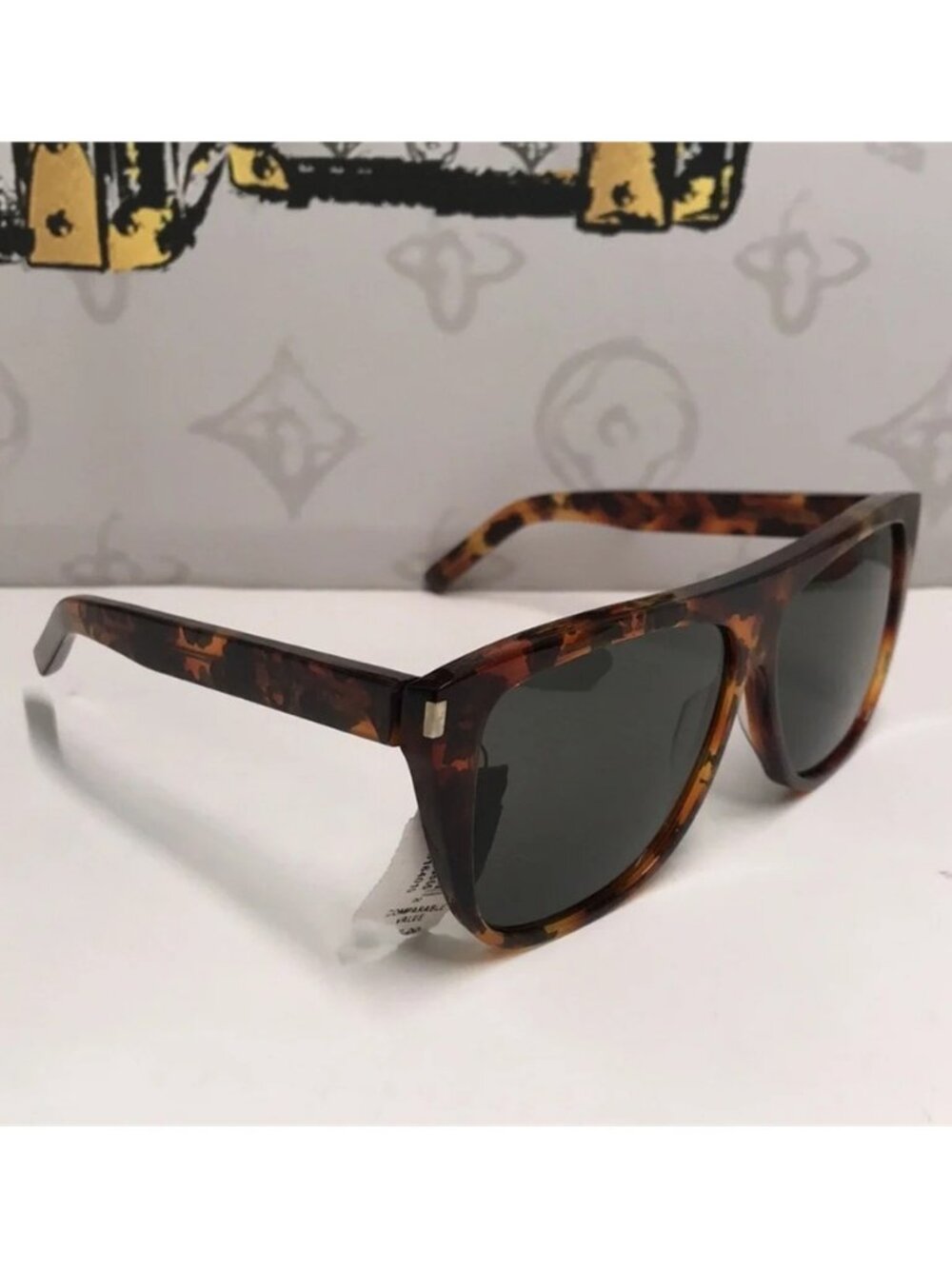 Tortoise Shell Sunglasses SL1 015 - Picture 4 of 14